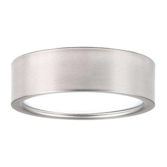 Progress Lighting - LED Flushmount in Brushed Nickel Ceiling Light - Picture 1 of 9
